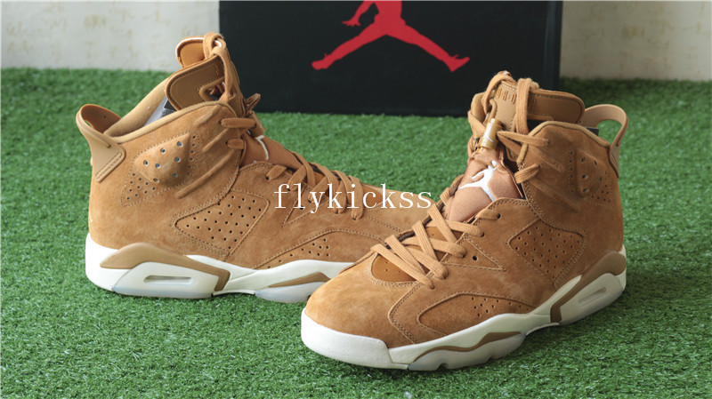 Authentic Air Jordan 6 Golden Harvest